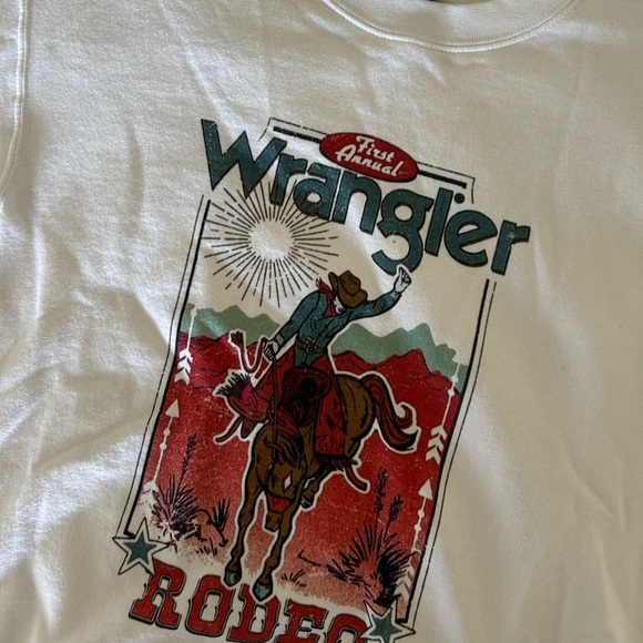 Wrangler graphic hoodie (size small) - Picture 3 of 5